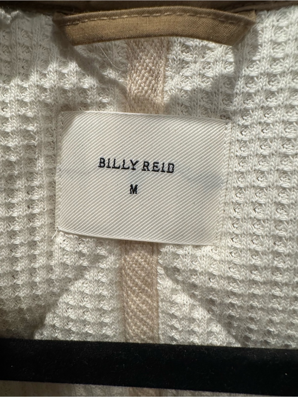 Billy Reid Tan Lightweight Shirt Jacket - Picture 3 of 3